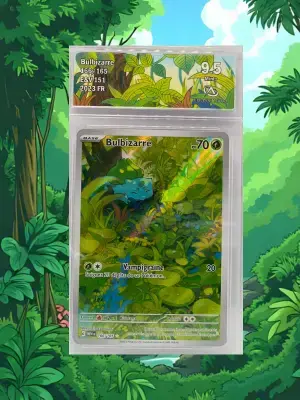 Bulbizarre mew166 ca 9 5