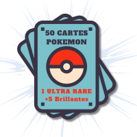 Lot 50 cartes poke mon franc aises 6